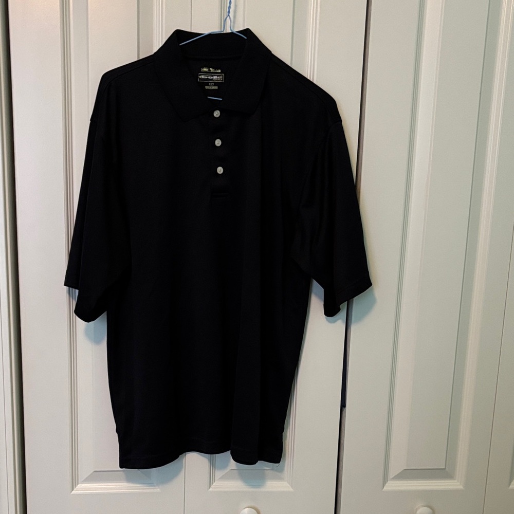 Men's Black Polo Shirt